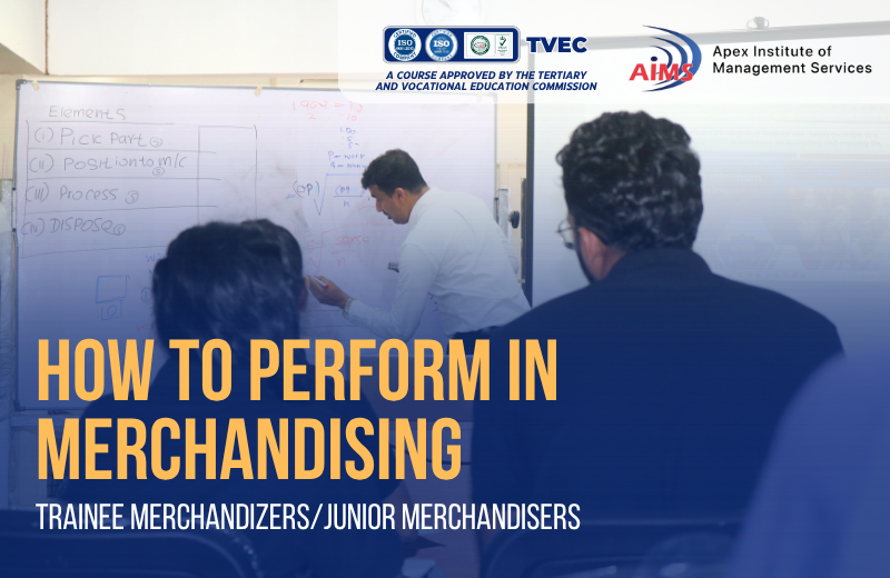 How to Perform in Merchandising